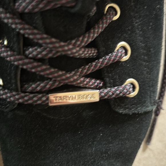 Taryn Rose Georgy Suede and Fur Sneakers - Picture 11 of 12